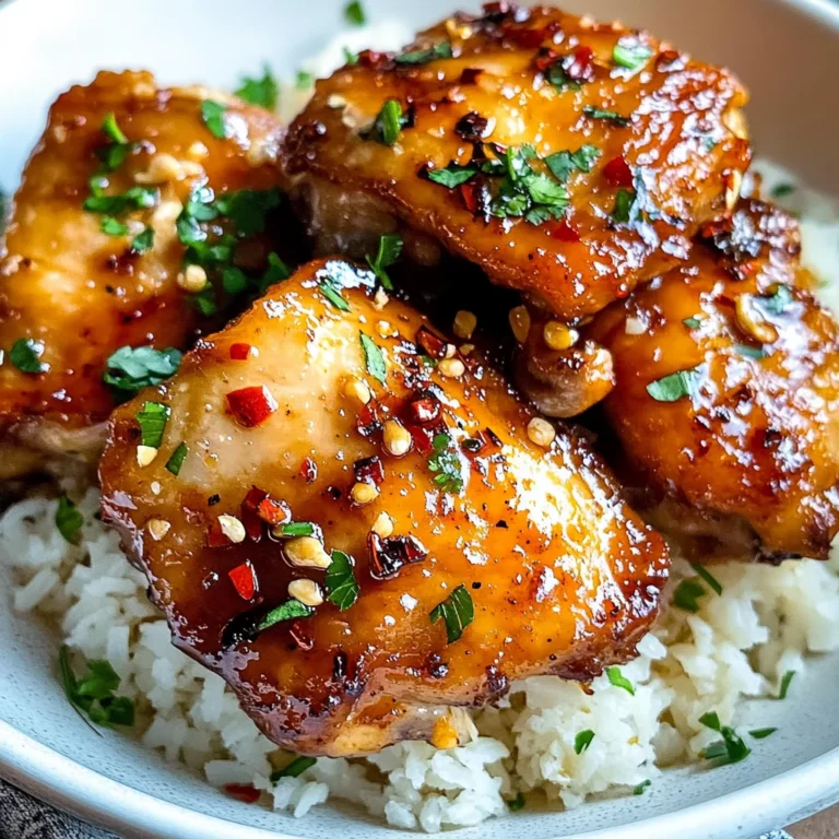 Honey Garlic Chicken Recipe