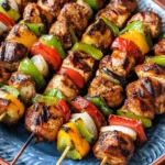 Mexican Barbecue Chicken Skewers