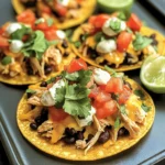 Mexican Rotisserie Chicken Tostadas