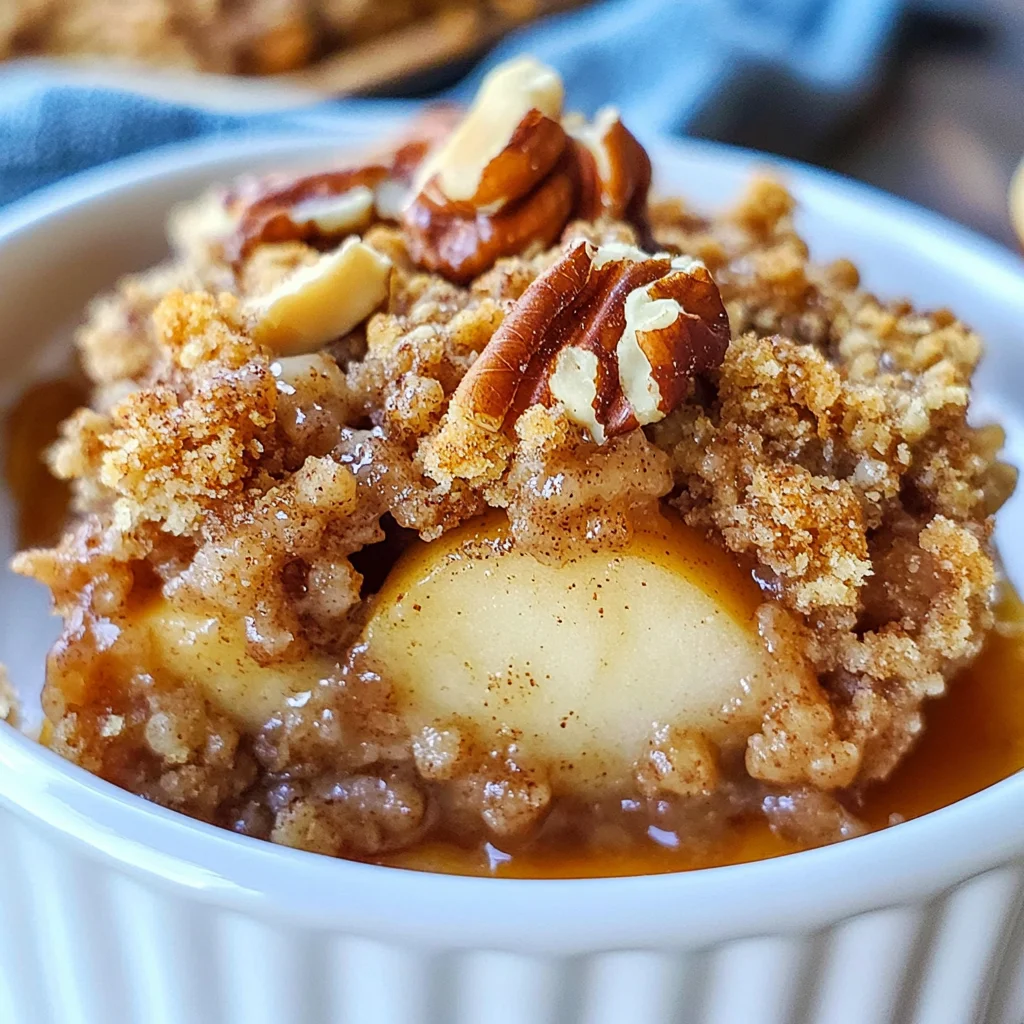 Mini Apple Walnut Crumble