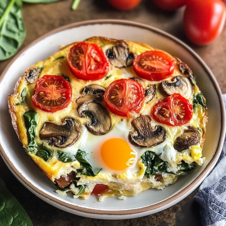 Mushroom Frittata