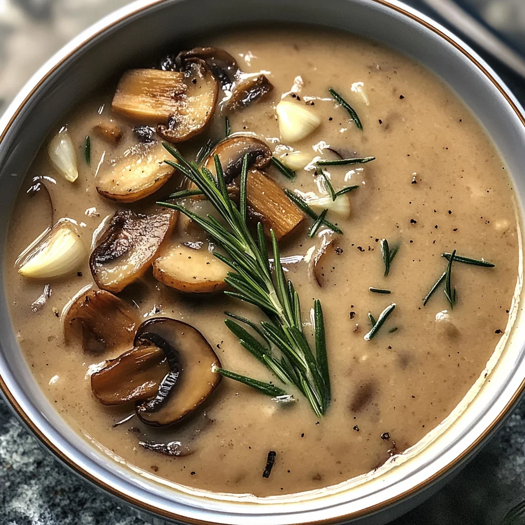 Mushroom Soup Recipe