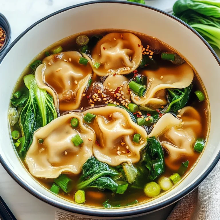 Potsticker Soup