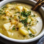Roasted Garlic Potato Soup