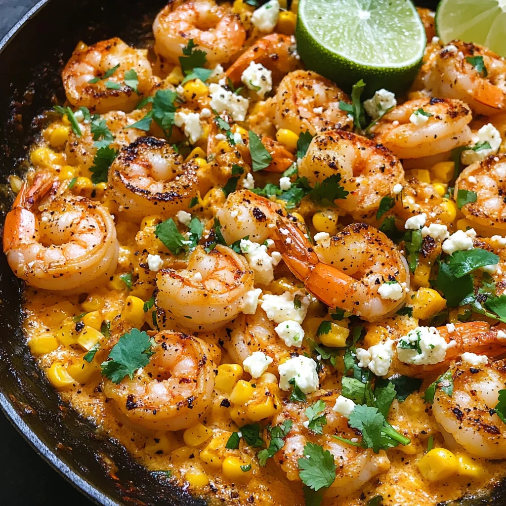 Shrimp and Creamed Corn (30 Minutes, One-Pan)