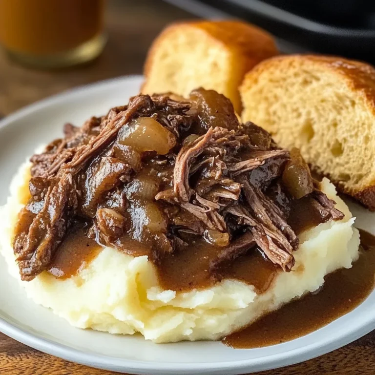 Slow Cooker Beef Manhattan