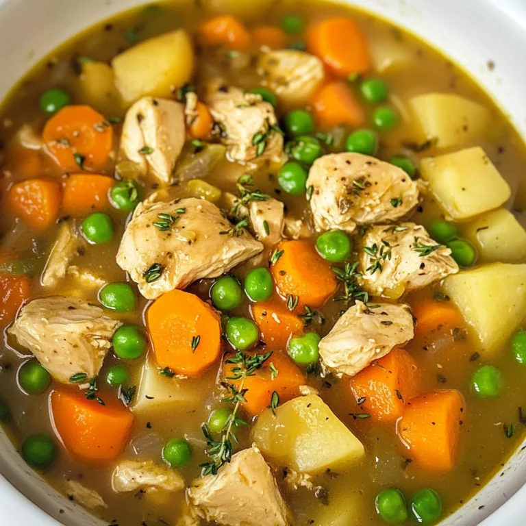 Slow Cooker Chicken Stew Recipe