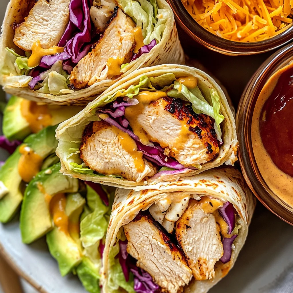 Southwest Chicken Wraps