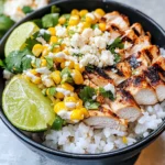 Street Corn Chicken Rice Bowl Recipe