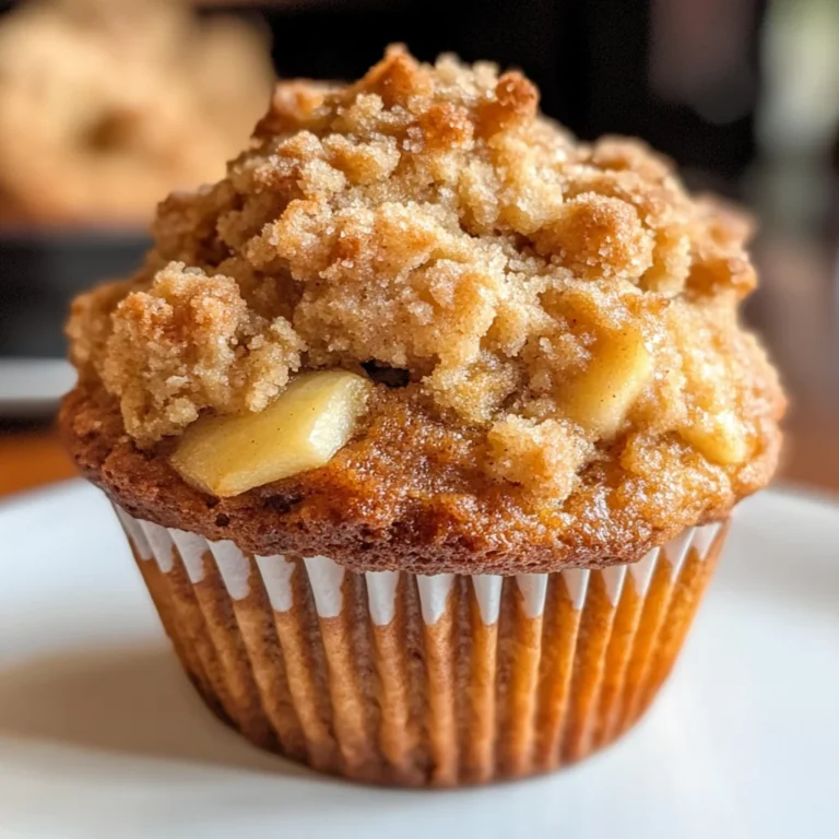 Apple Crumble Muffins