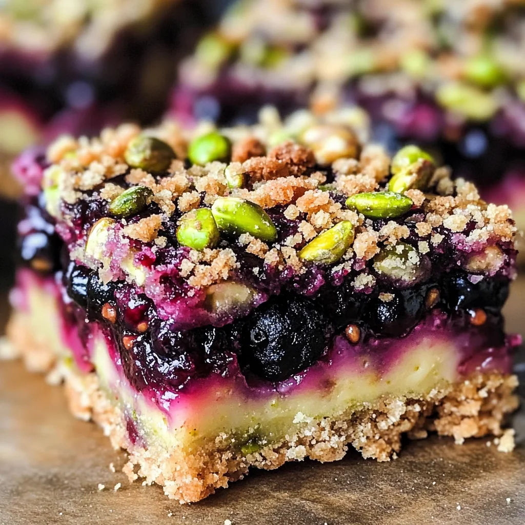 Blackberry Pistachio Dream Bars: An Incredible Ultimate Recipe