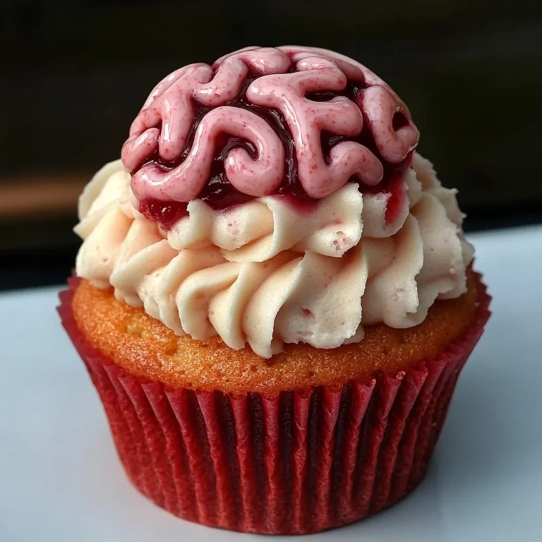 Bleeding Brain Cupcakes