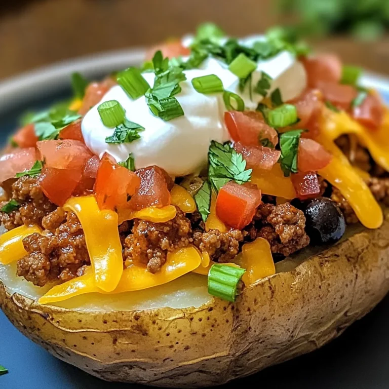 Cheesy Taco Potatoes