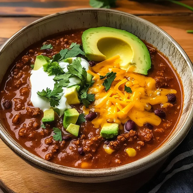 Crockpot Spicy Queso Beef Chili