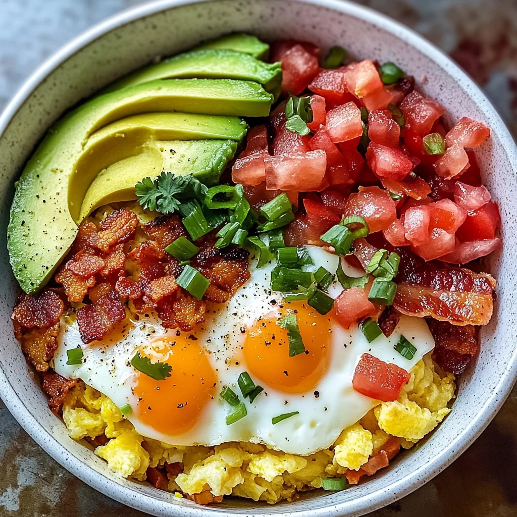 High Protein Breakfast Bowls