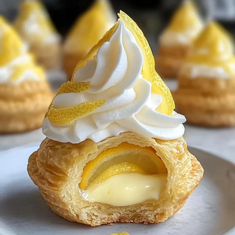 Lemon Cream Puffs