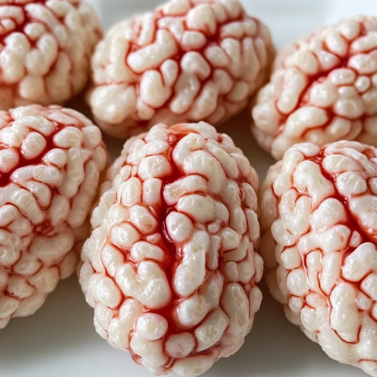 Marshmallow Rice Bubbles Halloween Brains