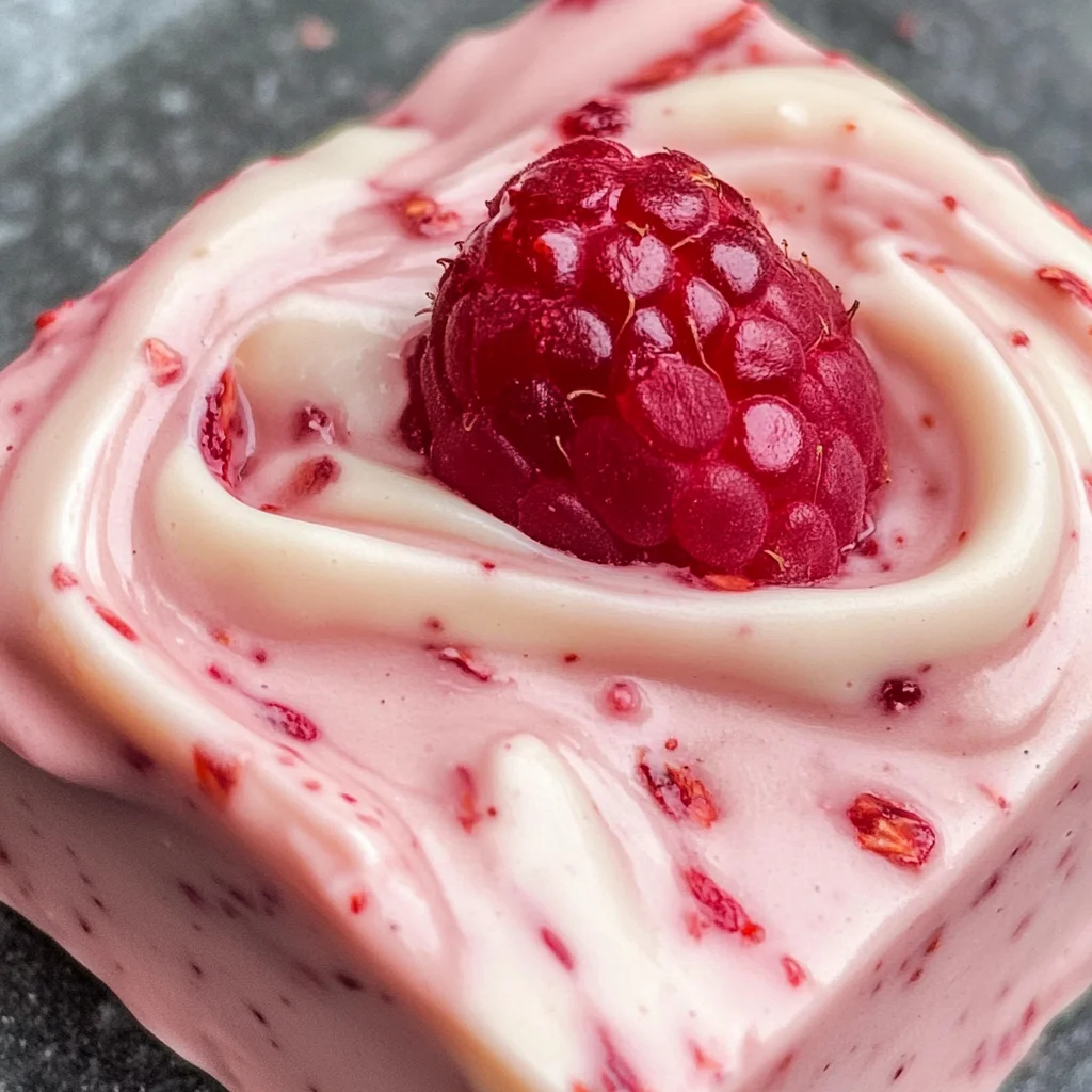 Raspberry Ganache with White Chocolate
