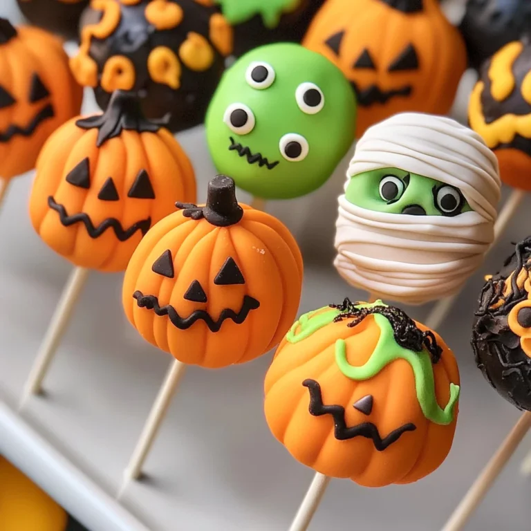 Halloween Cake Pops