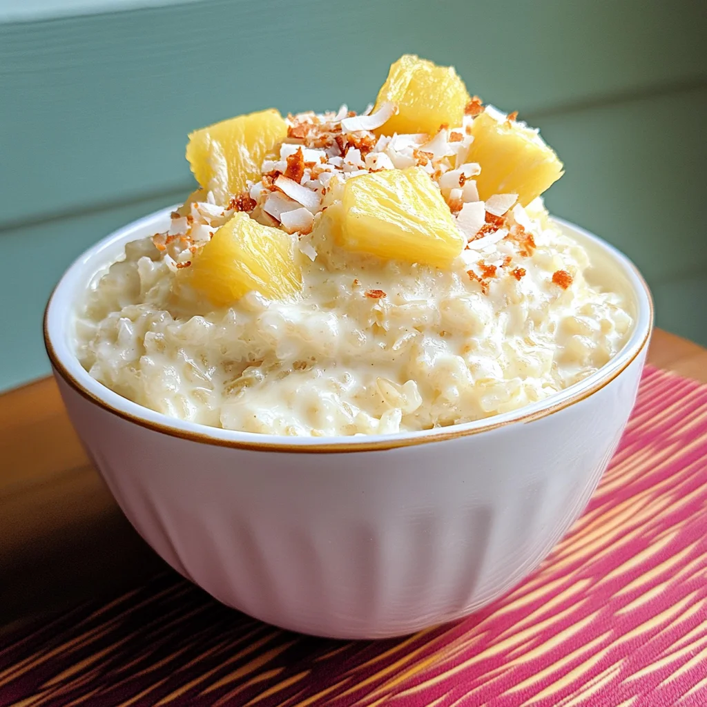 Hawaiian Rice Pudding {aka Rice Hawaiian}