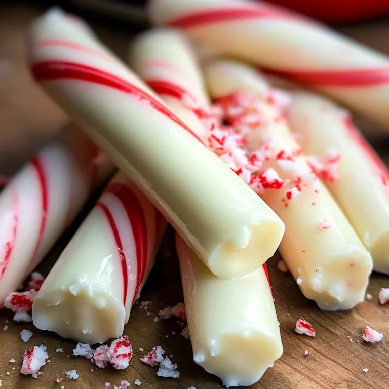 Homemade Christmas Peppermint Sticks