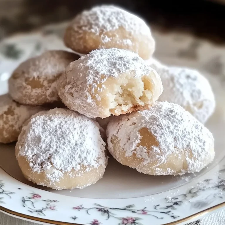 Italian Butterball Cookies