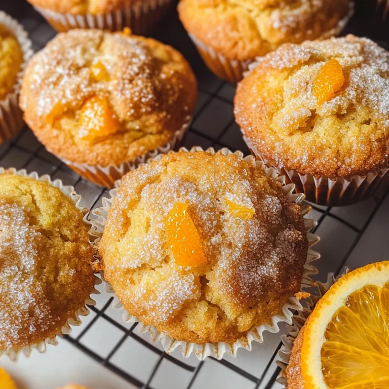Orange and Cardamom Muffins