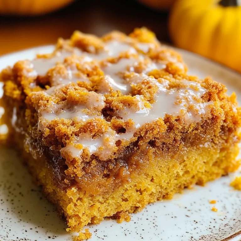 Pumpkin Coffee Cake
