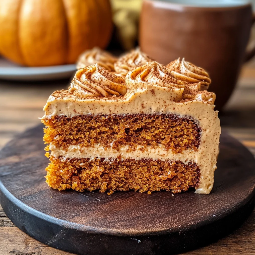 Pumpkin Spice Latte Cake
