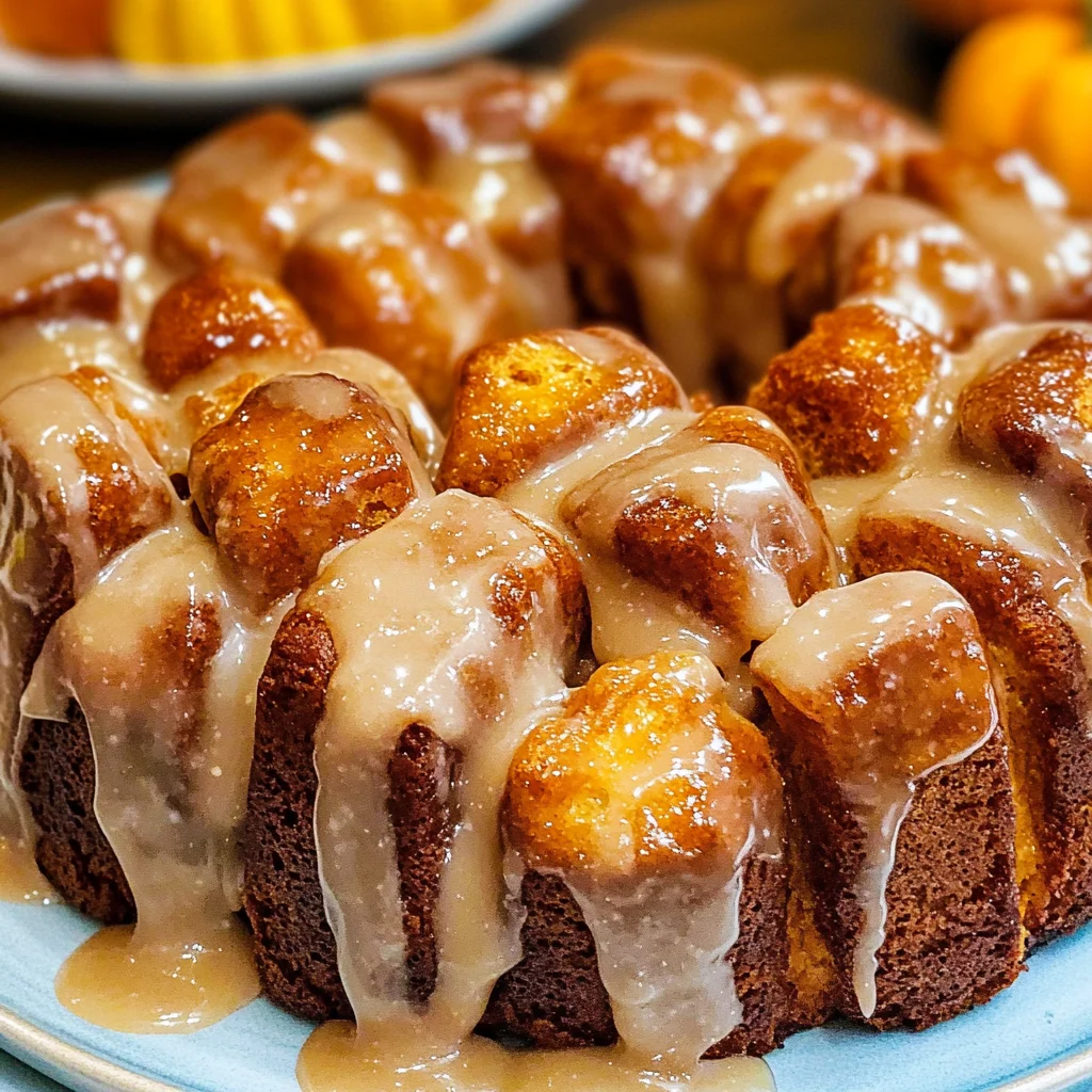 Pumpkin Spice Monkey Bread Recipe