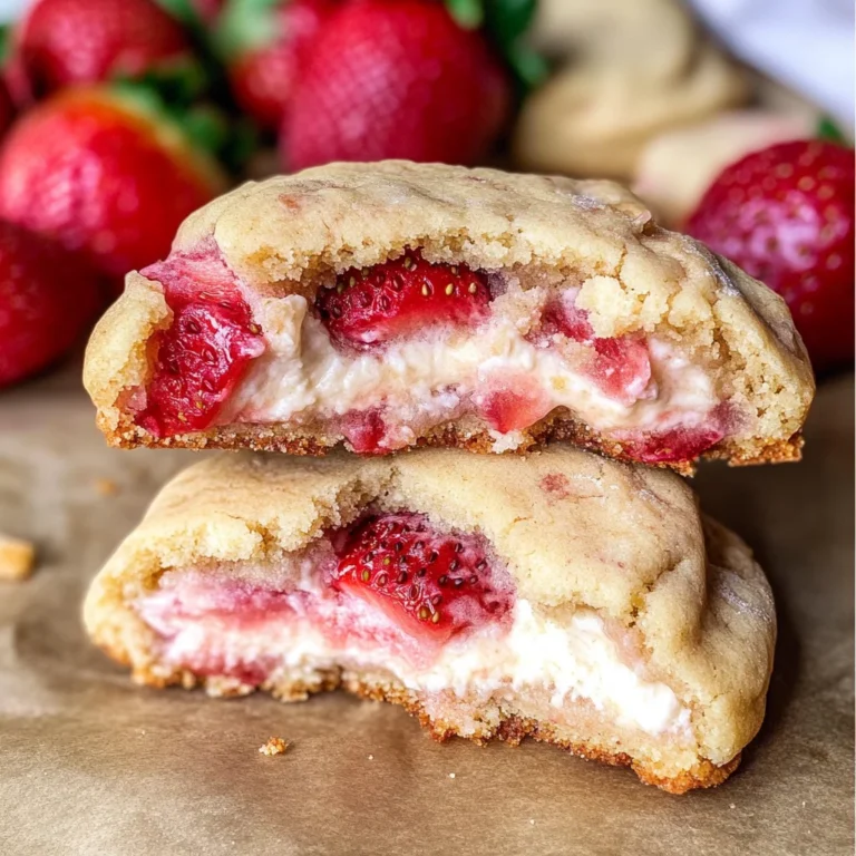 Strawberry Cheesecake Cookies