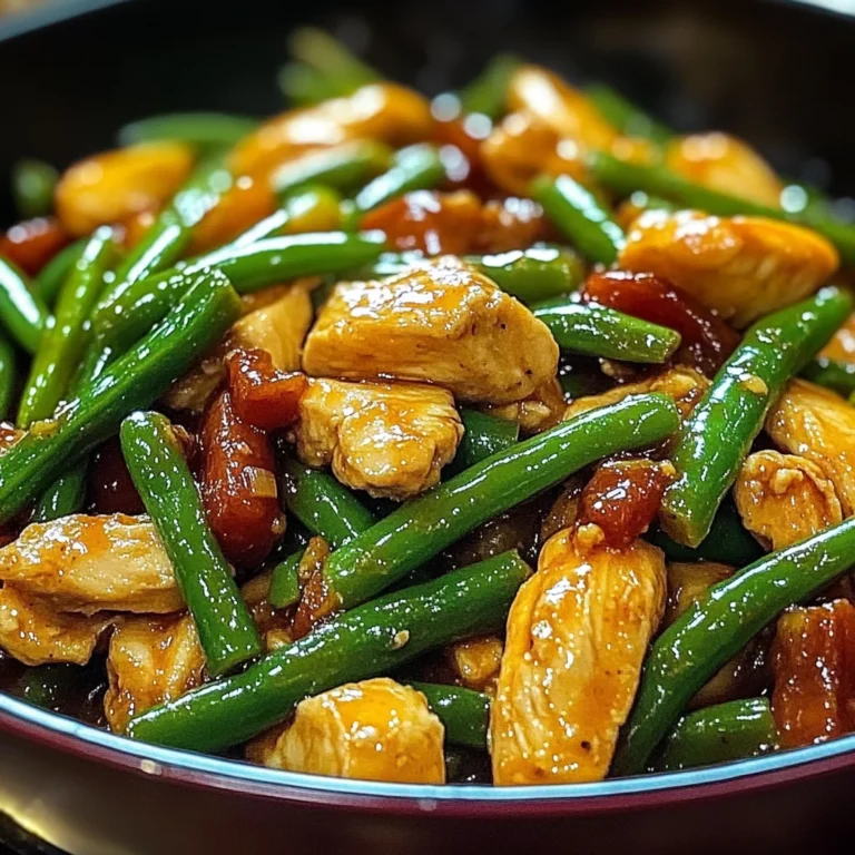 Chicken and Green Bean Stir-Fry: Quick and Delicious Dinner!