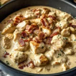 Creamy Chicken Bacon Stroganoff