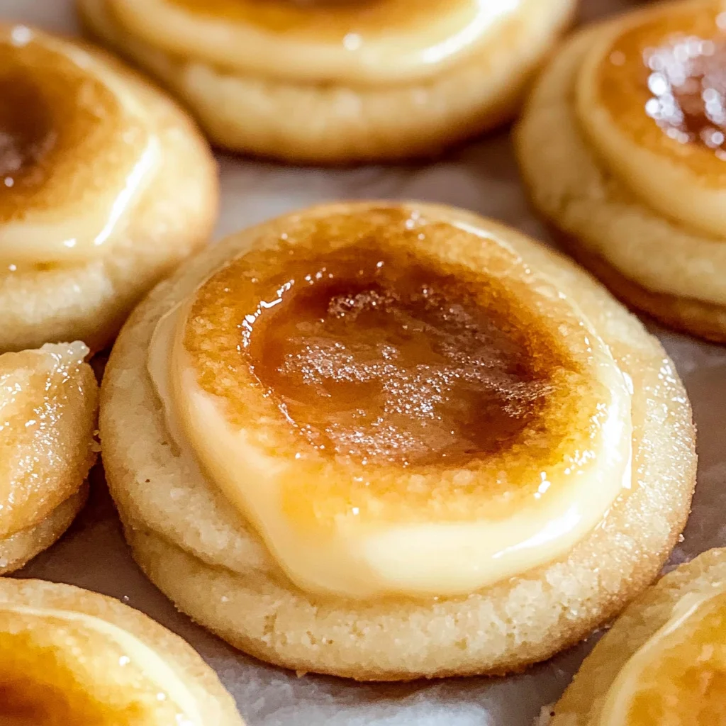 Creme Brûlée Cookies