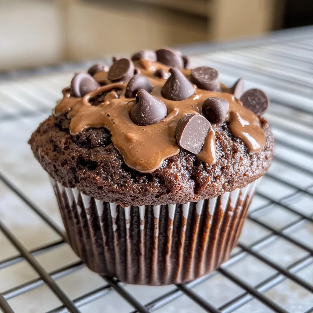 Double Chocolate Espresso Muffins