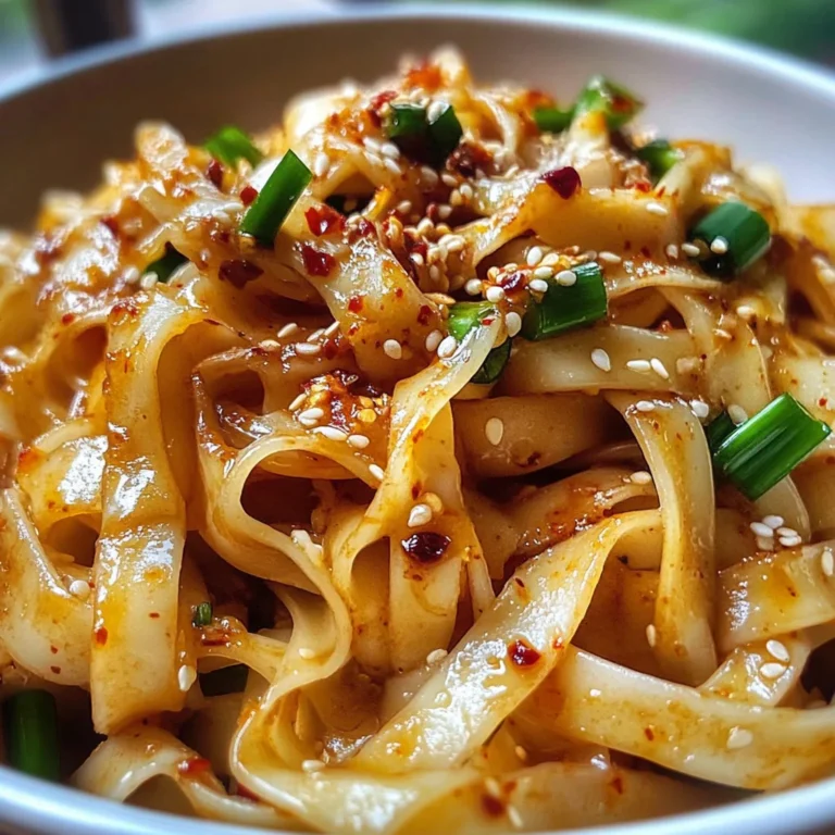 Garlic Chili Oil Noodles