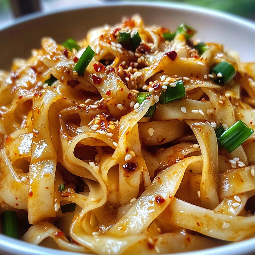 Garlic Chili Oil Noodles