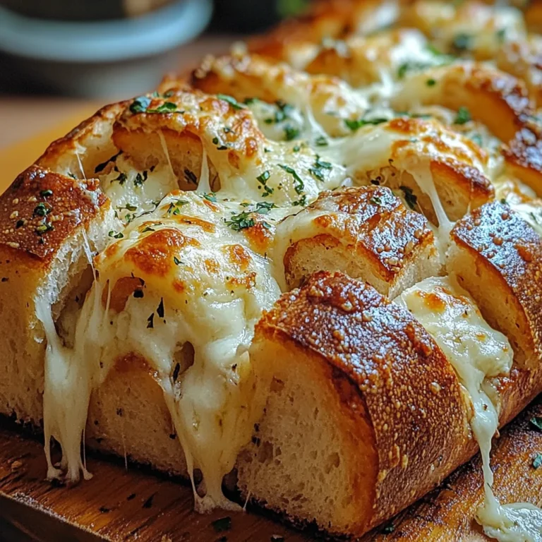 Garlic Parmesan Pull-Apart Bread