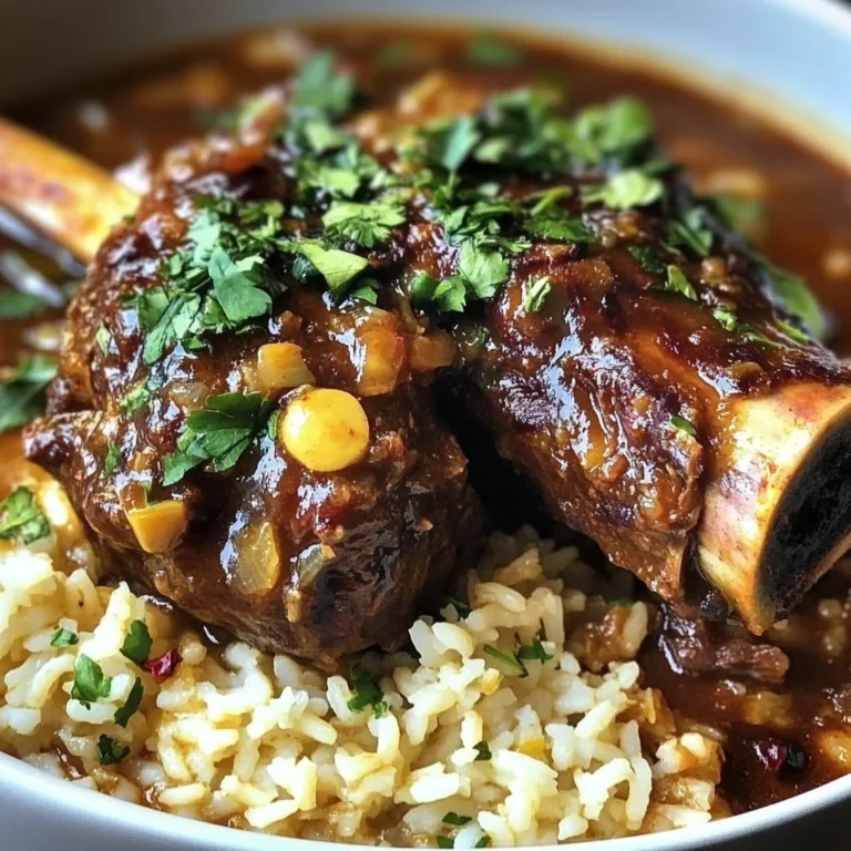 Lemongrass-Ginger Lamb Shank with Coconut Rice