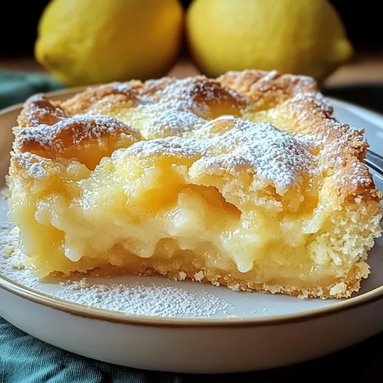 Magic Lemon Cobbler Recipe: A Delightful Dessert Experience