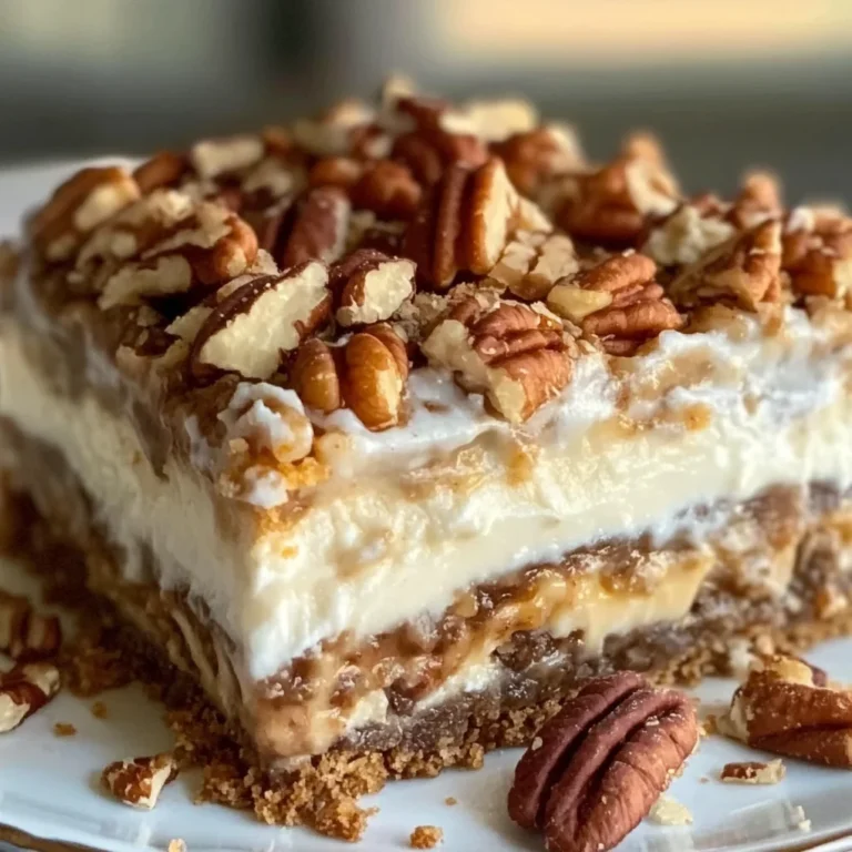 Pecan Pie Lasagna – A No-Bake Dream Dessert