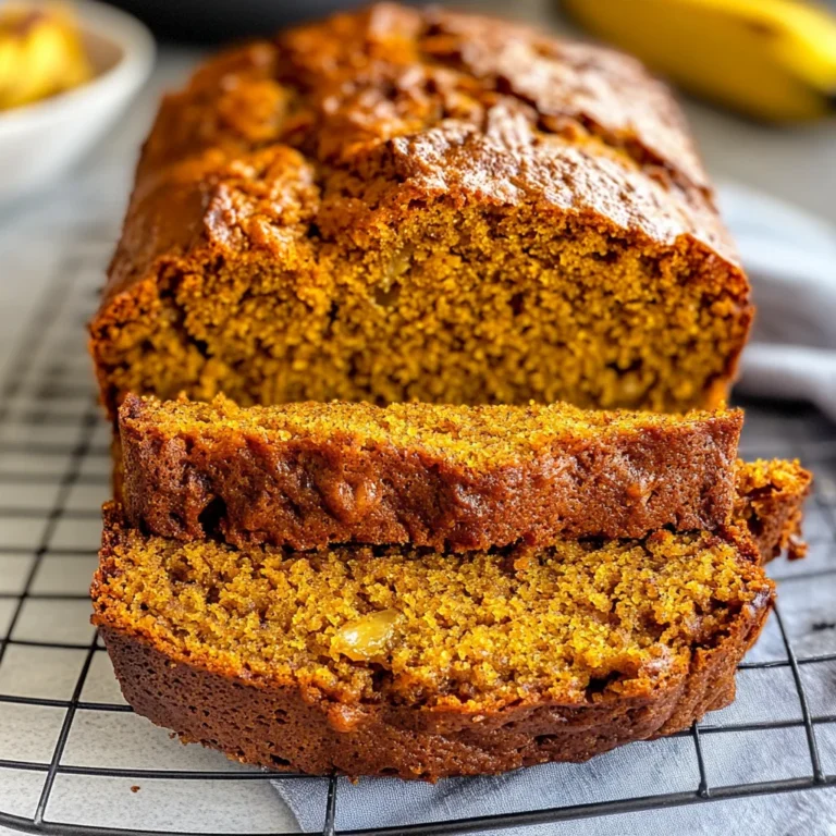 Pumpkin Banana Bread Recipe