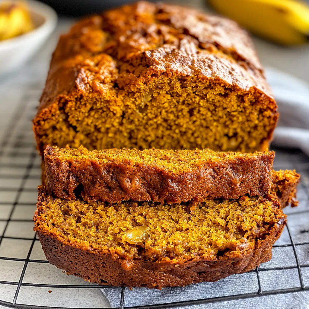 Pumpkin Banana Bread Recipe