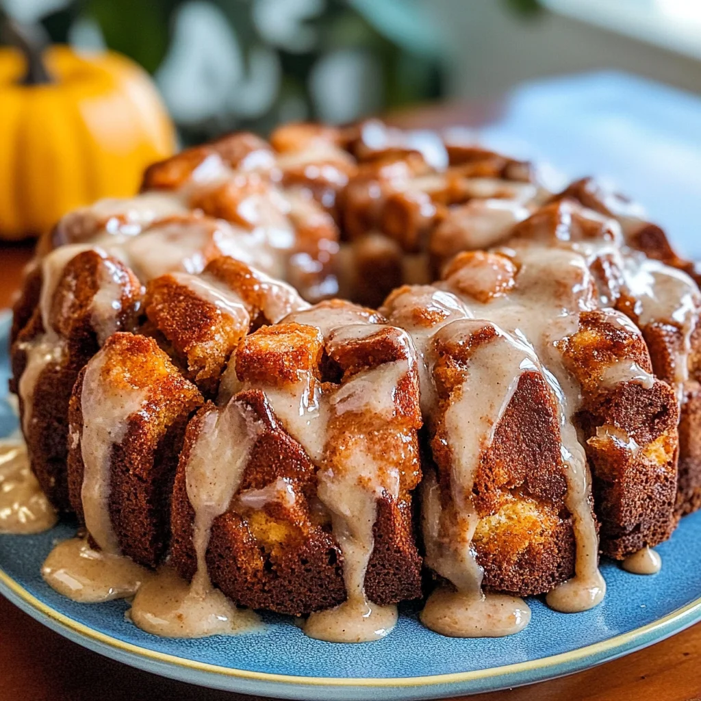 Pumpkin Spice Monkey Bread Recipe