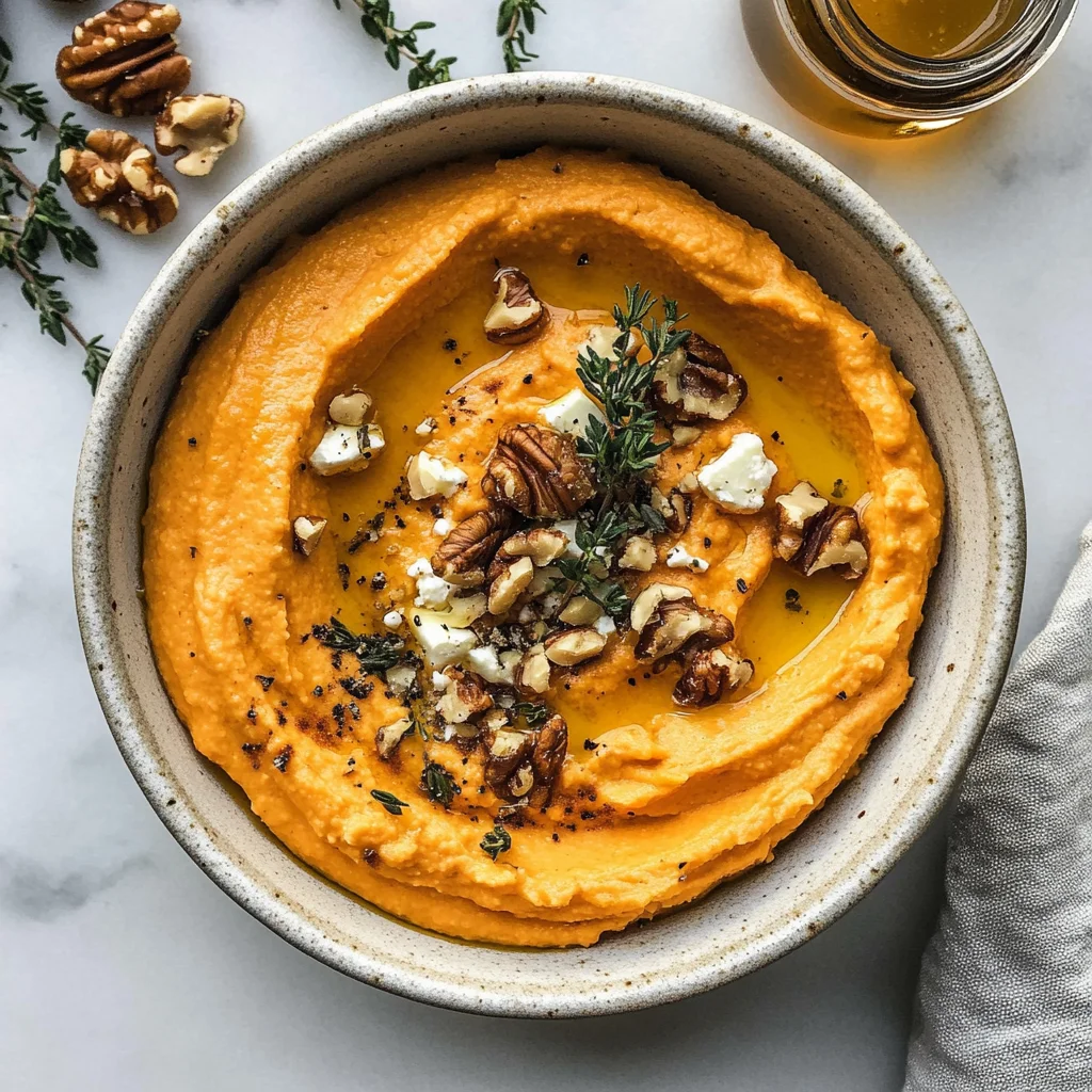 Pumpkin Whipped Feta Dip