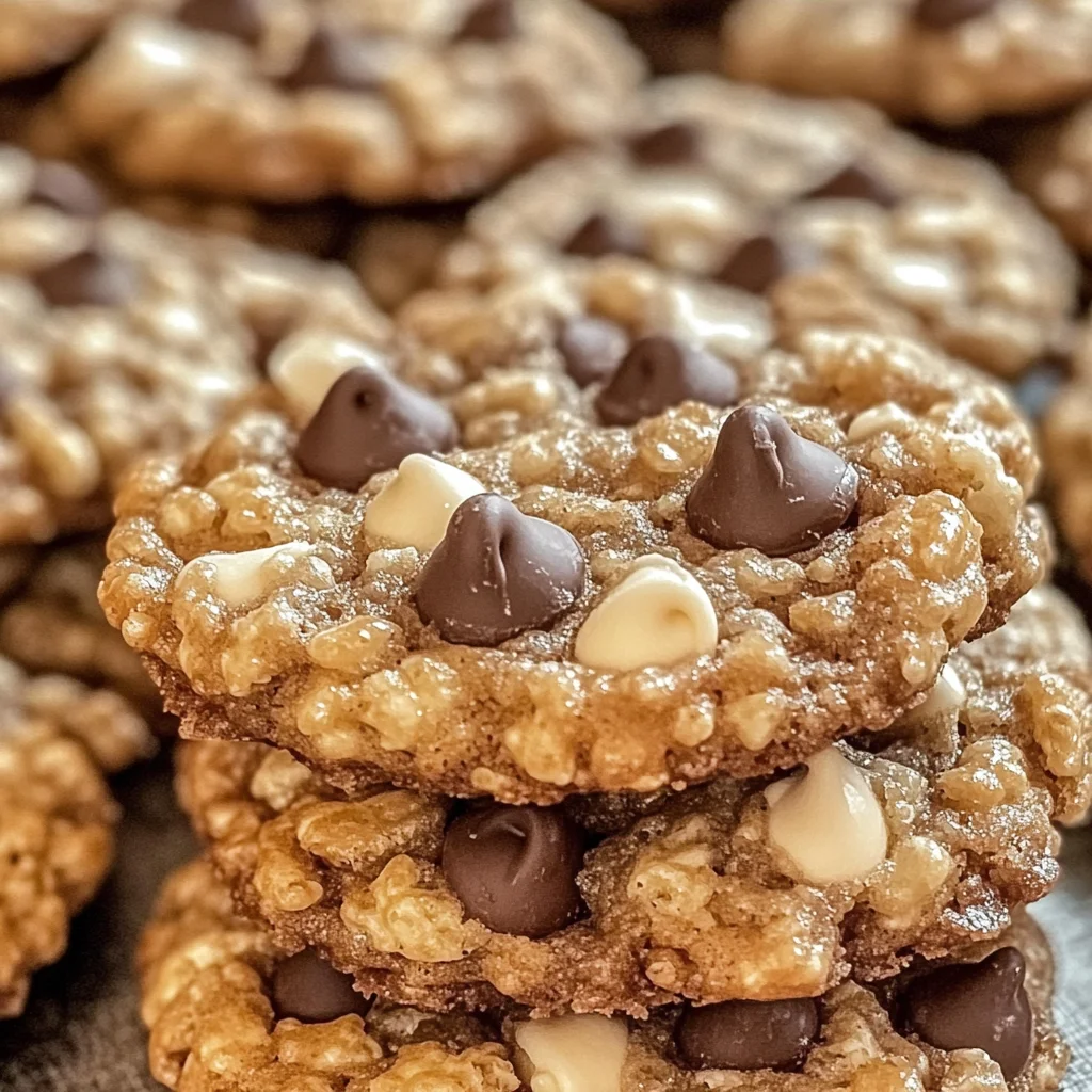 Rice Krispie Cookies with Chocolate Chips Recipe