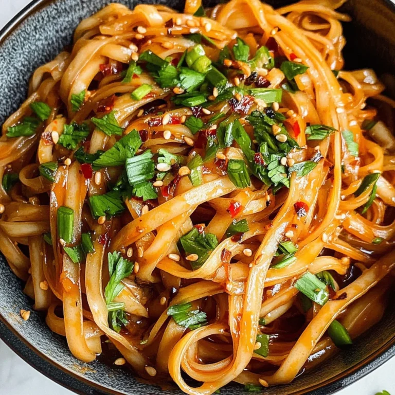 Shallot Chili Oil Noodles