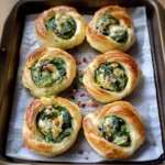 Spinach Artichoke Swirls