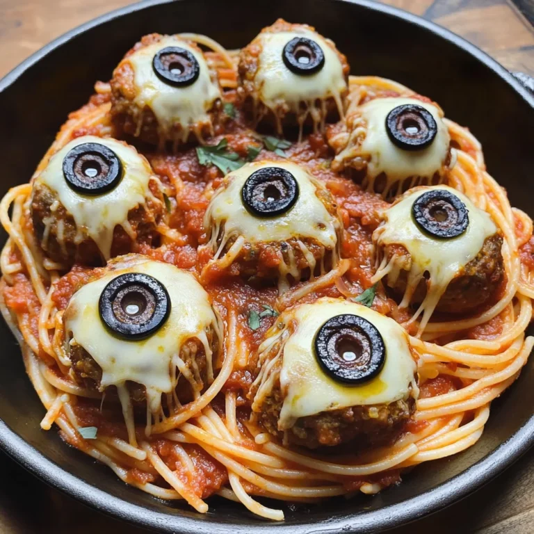 Spooky Spaghetti & Eyeballs