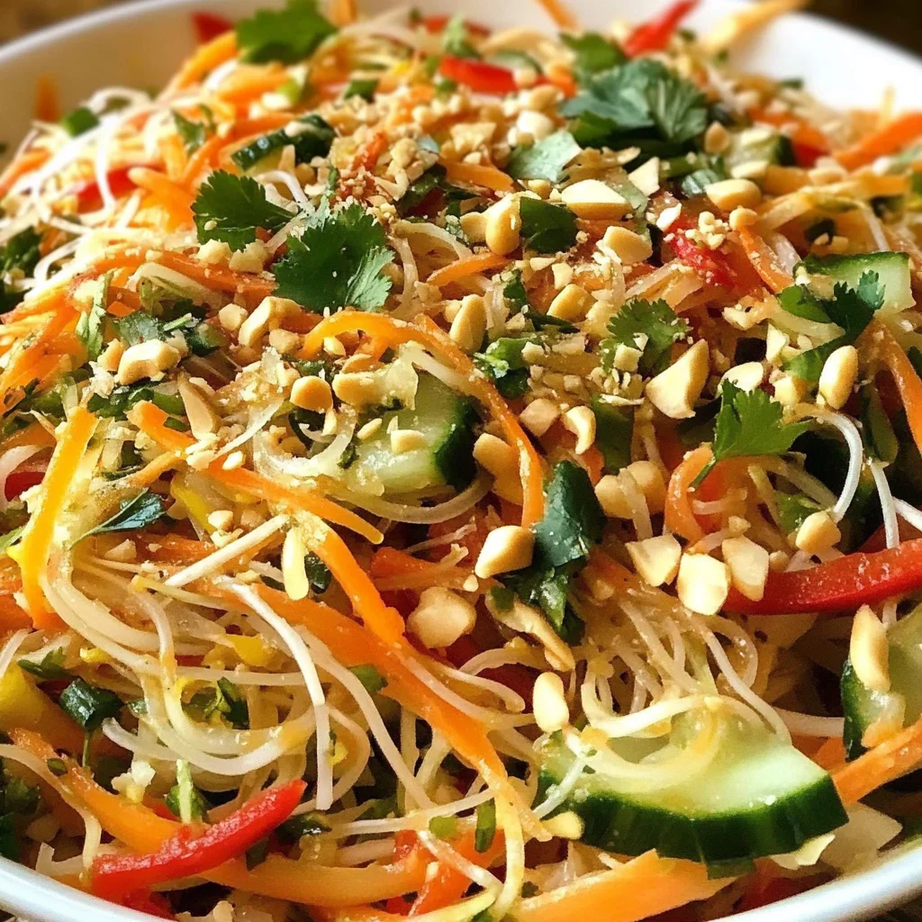 Spring Roll Salad with Spicy Ginger Dressing: An Incredible Ultimate Recipe